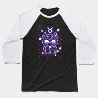 Taurus kawaii zodiac sign Baseball T-Shirt